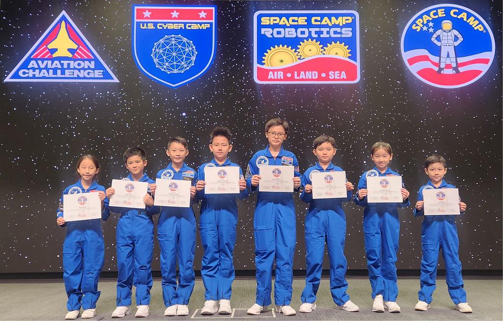 Graduation ceremony at the U.S. Space & Rocket Center in Huntsville, Alabama.